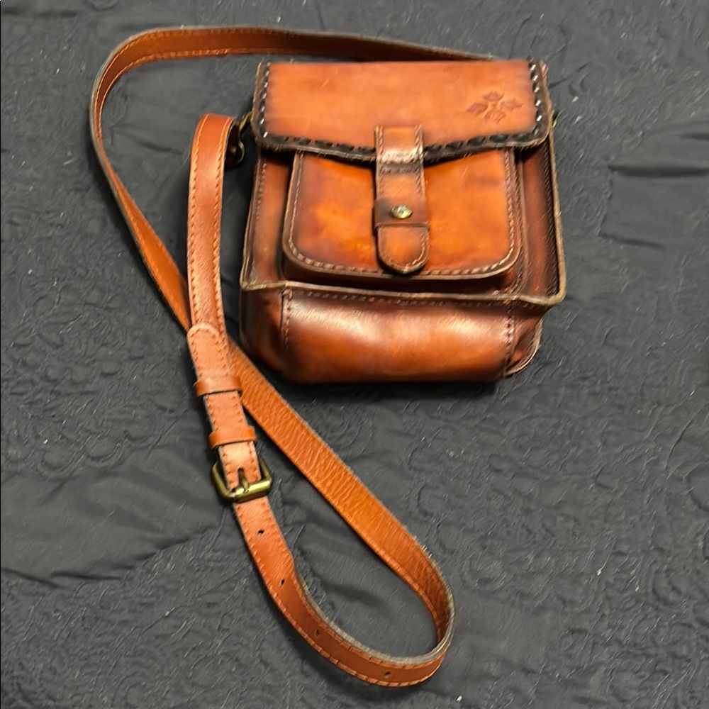 Patricia Nash Brown Crossbody Bag